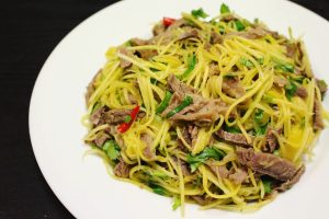 Nộm xoài bắp bò