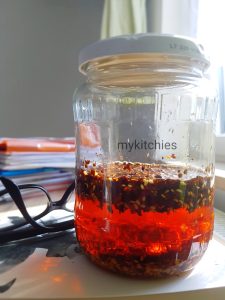 Cách làm ớt chưng (Sa tế) Trung Hoa (Chinese chili oil)