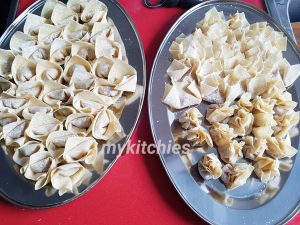 Cách gói hoành thánh (Vằn thắn) – 4 way to wraps Wontons