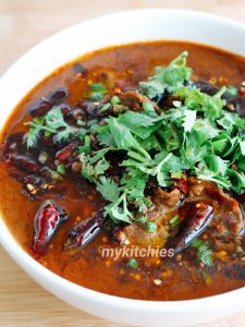 Thủy Chử Ngưu Nhục -Bò trụng Tứ Xuyên ( 水煮牛肉 )