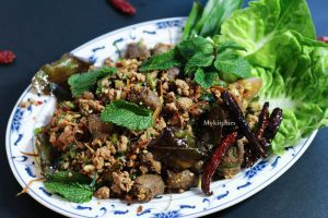 Lạp vịt Thái Lan (Larb Ped)