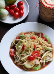 Sụm đu đủ Lào – Som Tam Thái