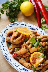 Chân gà chua cay Trung Quốc – chinese sour chicken feet salad