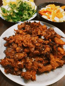 Bún chả nướng Nghệ An