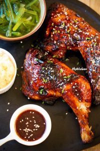 Gà nướng xá xíu BBQ đơn giản