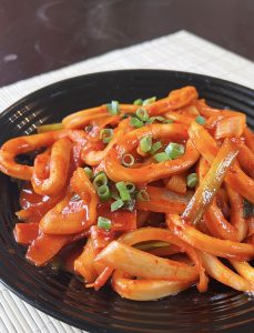 Mực xào cay Hàn Quốc (Ojingeo Bokkeum)
