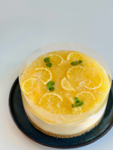 Yuzu Cheesecake – bánh kem phô mai vị chanh yuzu